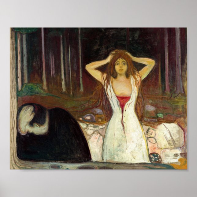 Edvard Munch - Aska Poster (Framsidan)