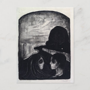 Edvard Munch Attraktion I Vykort