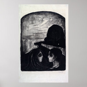 Edvard Munch attraktion mig Poster
