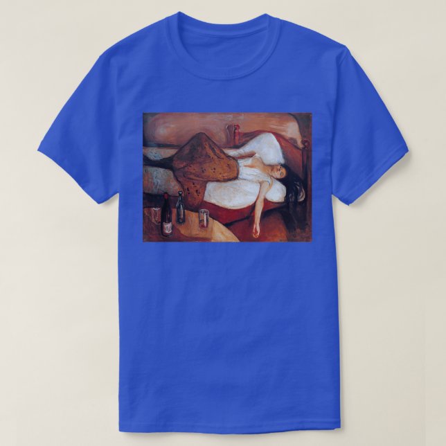 Edvard Munch dagen efter 1895 T Shirt (Design framsida)
