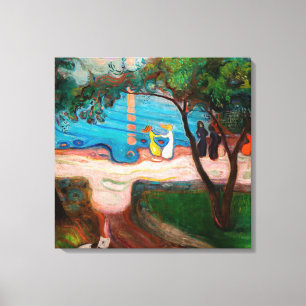 Edvard Munch - Dance on the Beach Canvastryck