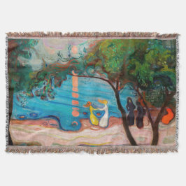 Edvard Munch - Dance on the Beach Filt