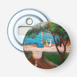 Edvard Munch - Dance on the Beach Flasköppnare