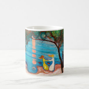 Edvard Munch - Dance on the Beach Kaffemugg