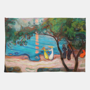 Edvard Munch - Dance on the Beach Kökshandduk