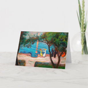 Edvard Munch - Dance on the Beach Kort