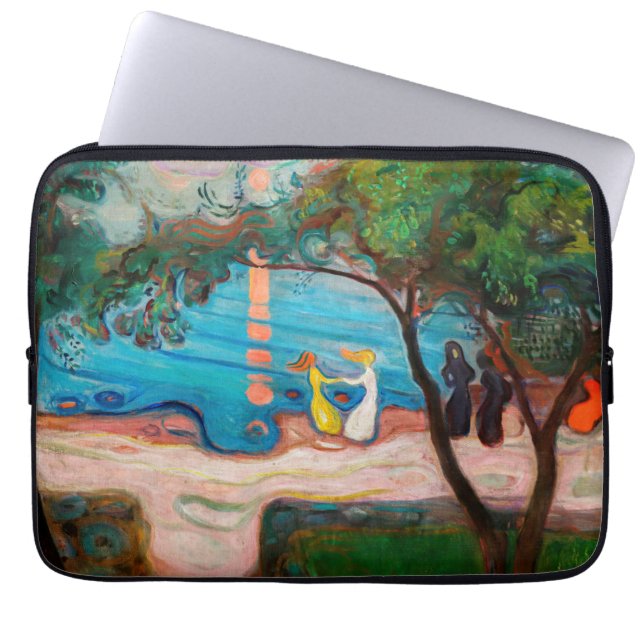Edvard Munch - Dance on the Beach Laptop Fodral (Framsidan)