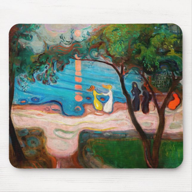 Edvard Munch - Dance on the Beach Musmatta (Framsidan)