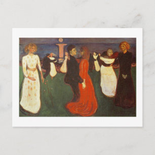Edvard Munch - dansen av liv Vykort
