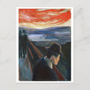 Edvard Munch Despair Vykort