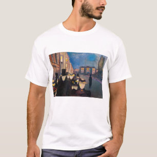 Edvard Munch - Evening på Karl Johan Street T Shirt