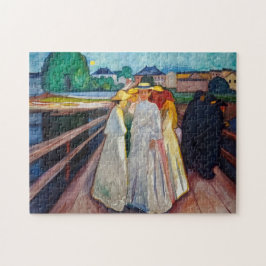 Edvard Munch - Flickorna på bron 1903 Pussel