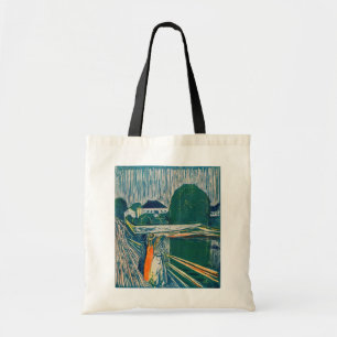 Edvard Munch - Flickorna på bron, Litograf Tygkasse