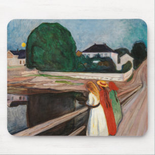 Edvard Munch - Flickorna på bryggan Musmatta
