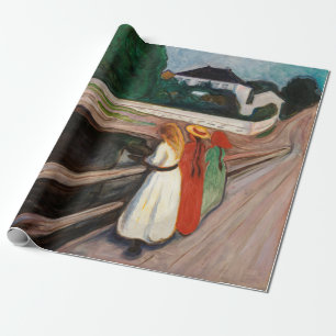 Edvard Munch - Flickorna på bryggan Presentpapper