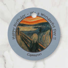 Edvard Munch, insamling av Skräm-Party-artiklar Gåvor Etiketter