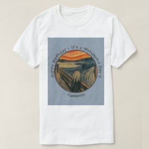 Edvard Munch, insamling av Skräm-Party-artiklar T Shirt