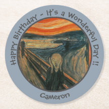 Edvard Munch, insamling av Skräm-Party-artiklar