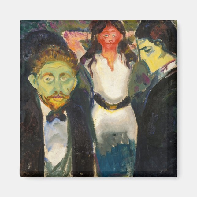 Edvard Munch - Jealousy Magnet (Framsidan)