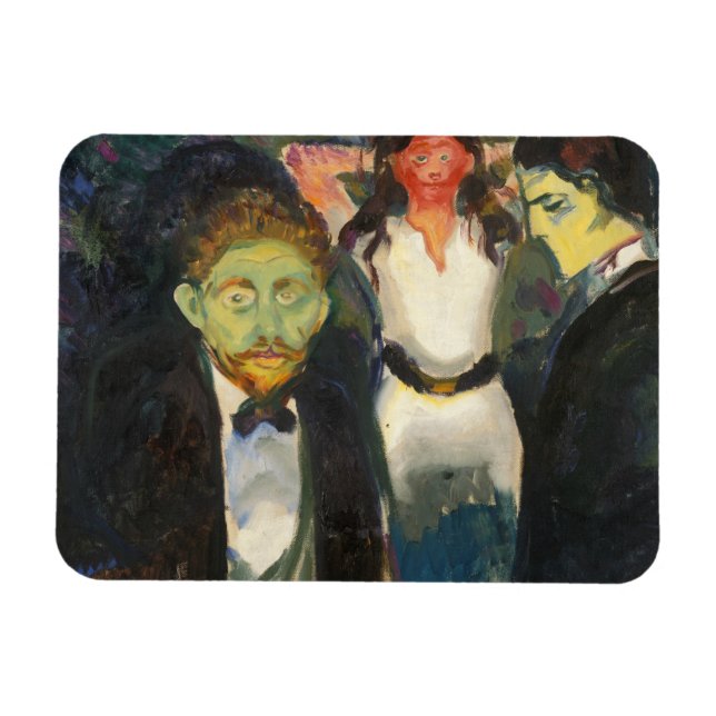Edvard Munch - Jealousy Magnet (Horisontell)