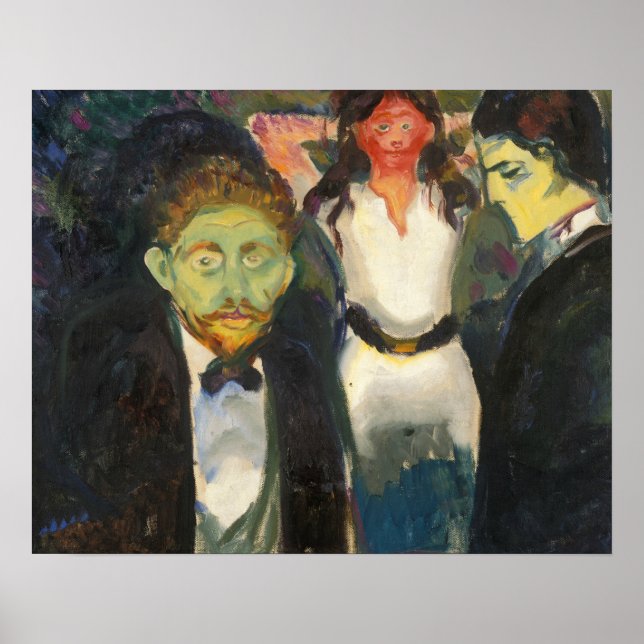Edvard Munch - Jealousy Poster (Framsidan)