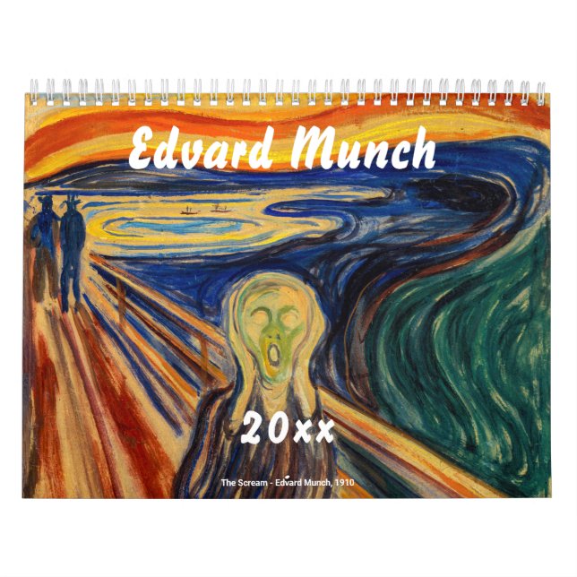 Edvard Munch Kalender (Omslag)
