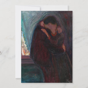 Edvard Munch - Kiss Inbjudningar