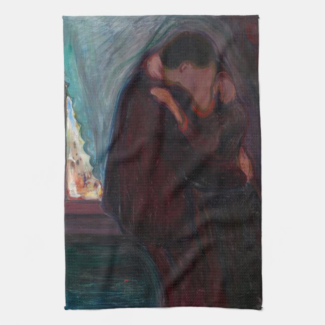 Edvard Munch - Kiss Kökshandduk (Vertikal)