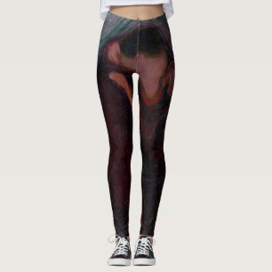 Edvard Munch - Kiss Leggings