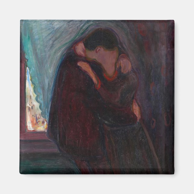 Edvard Munch - Kiss Magnet (Framsidan)