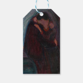Edvard Munch - Kiss Presentetikett