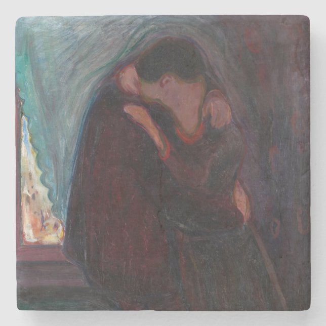 Edvard Munch - Kiss Stenunderlägg (Framsidan)
