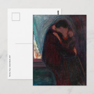 Edvard Munch - Kiss Vykort
