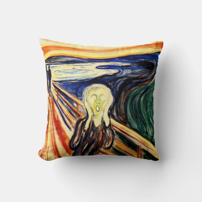 Edvard Munch! Kudde (Framsida)