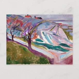 Edvard Munch Landscape, Kragerø Vykort