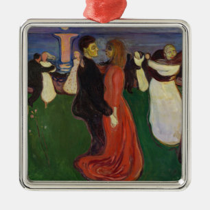 Edvard Munch - Livets härd Julgransprydnad Metall
