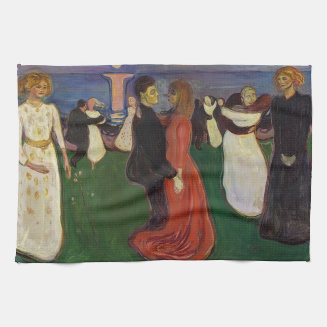 Edvard Munch - Livets härd Kökshandduk (Horisontell)