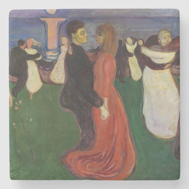 Edvard Munch - Livets härd Stenunderlägg (Framsidan)