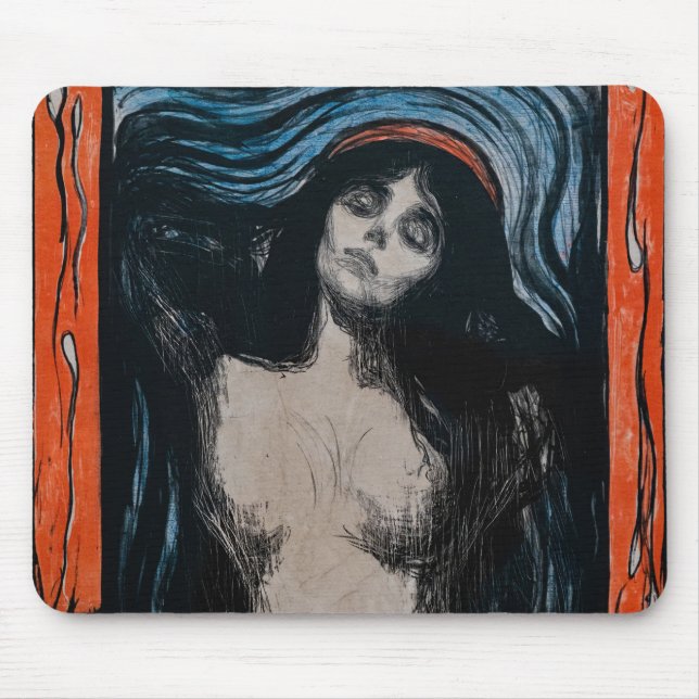 Edvard Munch - Madonna Litografi Musmatta (Framsidan)