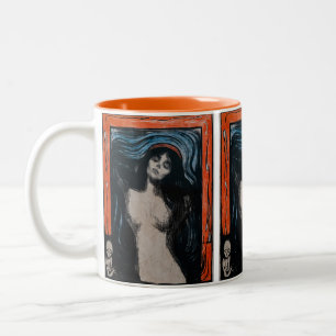 Edvard Munch - Madonna Litografi Två-Tonad Mugg