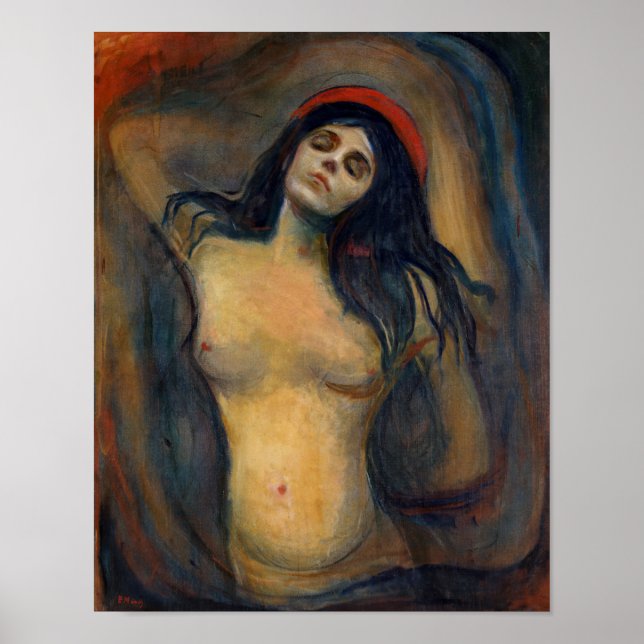 Edvard Munch - Madonna Poster (Framsidan)