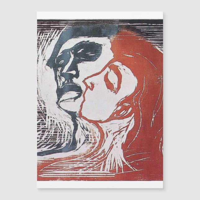 Edvard Munch - Man och kvinna (Framsida)