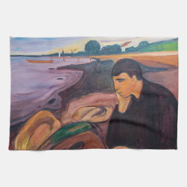 Edvard Munch - Melancholy 1894 Kökshandduk
