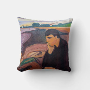 Edvard Munch - Melancholy 1894 Kudde