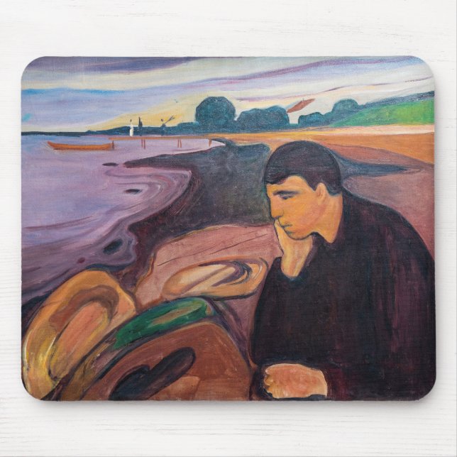 Edvard Munch - Melancholy 1894 Musmatta (Framsidan)