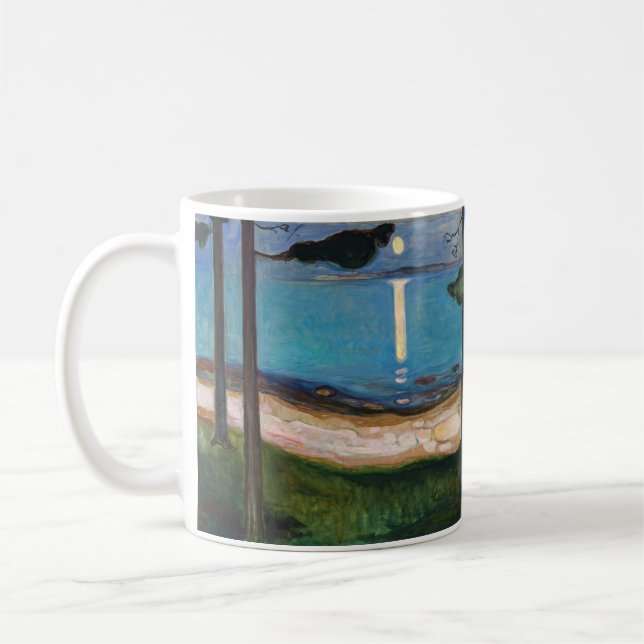 Edvard Munch - Moonlight Kaffemugg (Vänster)