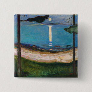 Edvard Munch - Moonlight Knapp