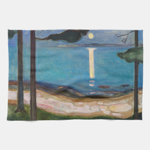 Edvard Munch - Moonlight Kökshandduk