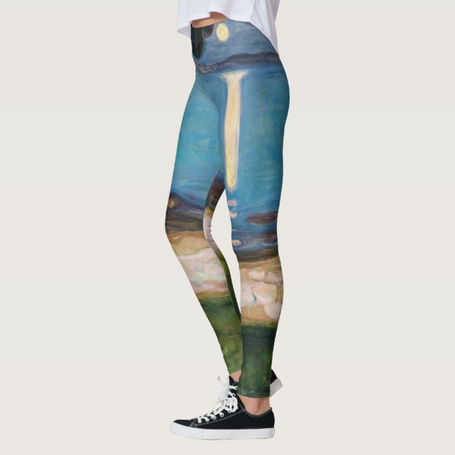 Edvard Munch - Moonlight Leggings (Vänster)