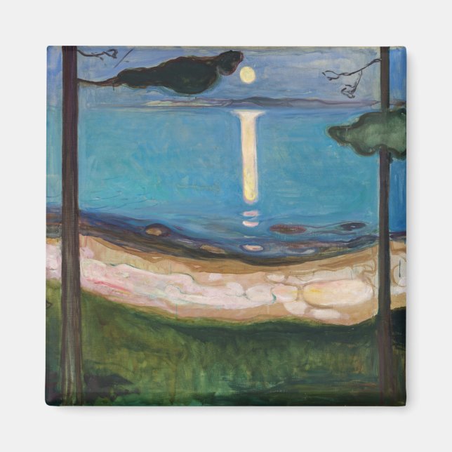 Edvard Munch - Moonlight Magnet (Framsidan)